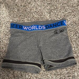 Cheerleading/Dance Worlds Gray Shorts